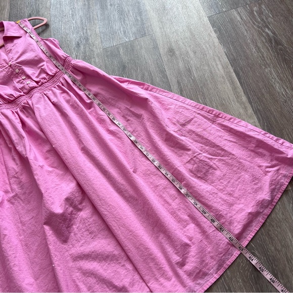 J. Crew pink sleeveless collared midi dress‎ - Picture 5 of 10